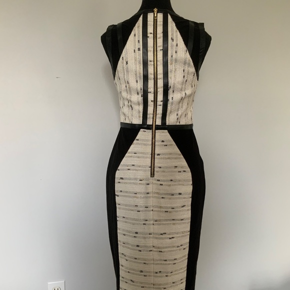 Rachel Roy mixed media bandage dress size 2 - Picture 5 of 7